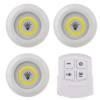 3 Luces Led Inalambricas Con Control Luz a 3 Luces Led Inalambricas Con Control luz