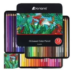 Juego de Lápices de Colores 72 Tonos Premium